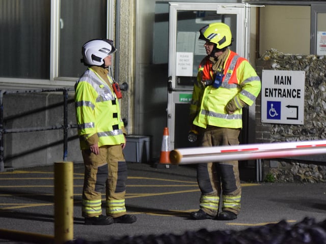 There were ‘no reports of casualties’ at an ‘accidental fire’ on the second floor of a commercial building in Eastbourne, East Sussex Fire & Rescue Service have confirmed.