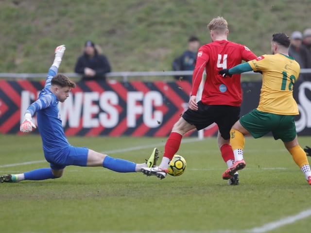 Lewes v Horsham, Isthmian premier division