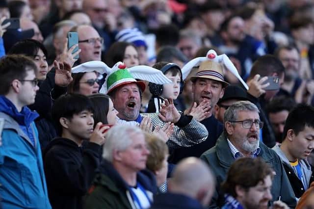Brighton and Hove Albion fans have turned up in the force at the Amex Stadium during an eventful 2022 in the Premier League