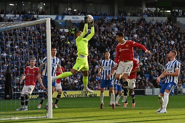 Pulled off an acrobatic save from a close range Edinson Cavani header to keep his clean sheet intact, followed by a good stop against Bruno Fernandes from just outside the area. Another good stop at his near post denied Harry Maguire’s headed effort. Great pass in build up for Brighton's third