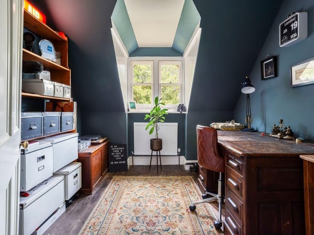 With two home offices, this could be the perfect place to finally finish that novel.