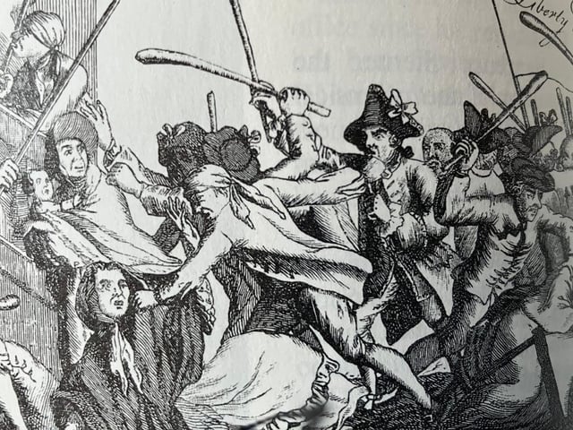 The Wilkes and Liberty riot