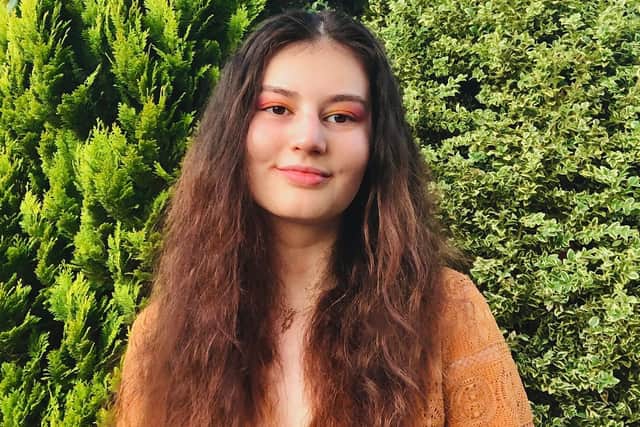 Georgina Wrigg from Burgess Hill Girls won Role Model of the Year at the 2022 Queer Student Awards for her LGBTQ+ work