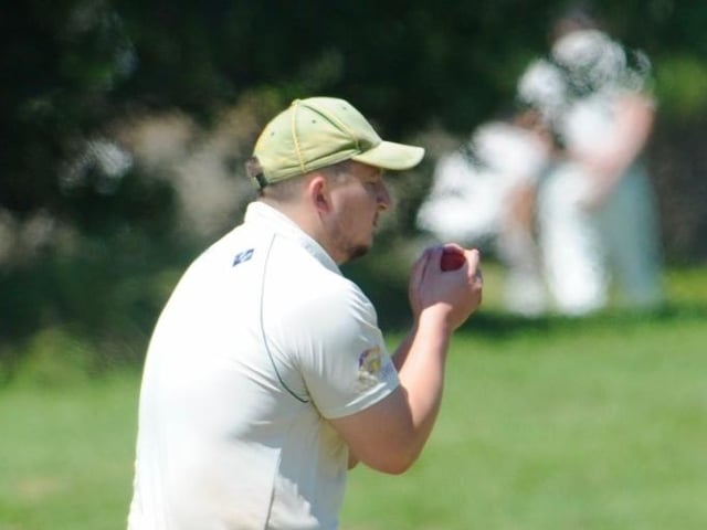 Action from Chippingdale v Broadwater CC in Division 4 West of the Sussex Cricket League