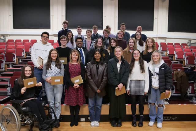 Collyer's prize winners (Photo by Ollie Martin)