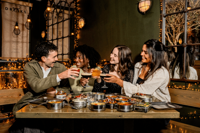 Mowgli Street Food has announced a £40 Christmas Feasting Menu, available across its UK restaurants. (Photo contributed)