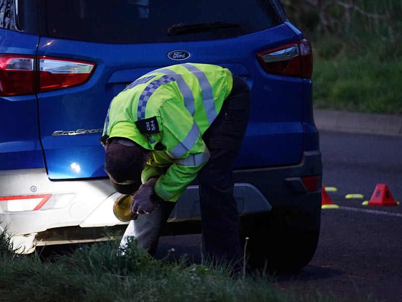 Emergency services at the scene. Picture: Sussex News and Pictures
