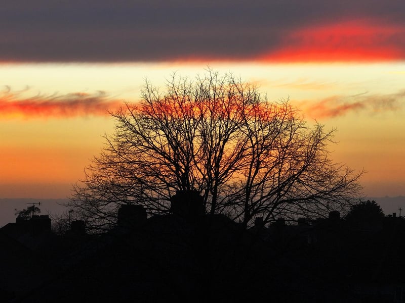 A perfect Sussex Sunset.