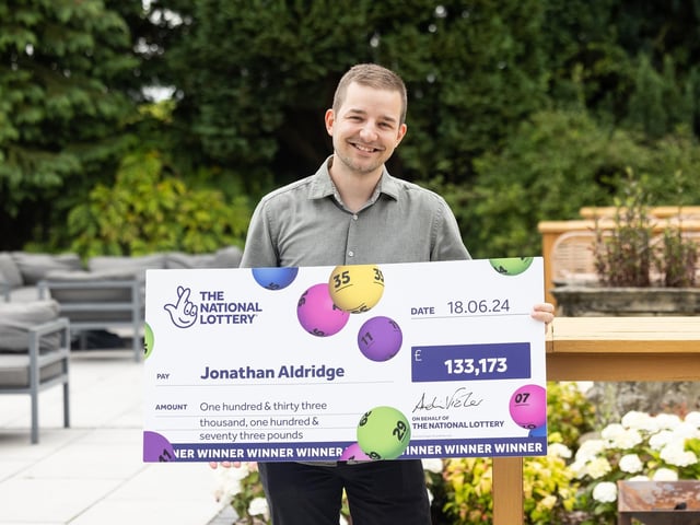Jonathan’s winning adventure started when he bought a couple of Lucky Dip tickets for EuroMillions on June 18, 2024 on the National Lottery app using some previous winnings.