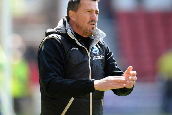 Oscar Garcia steered Brighton to the Championship play-offs in 2014