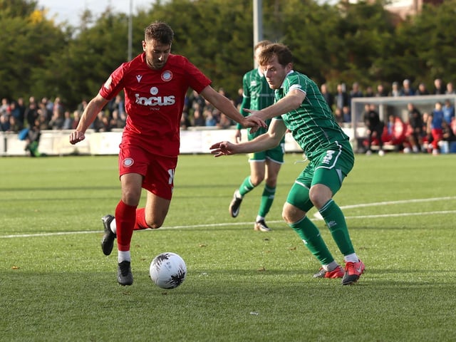 Worthing v Yeovil Town at Woodside Road