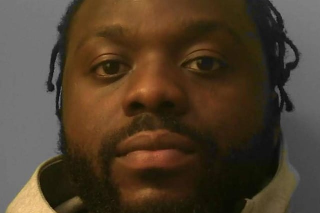 Two men have been sentenced in connection with their roles in drug dealing in Brighton. Ivan Bokolo (pictured) and Ebrima Macauley used an address in Cannon Place where a large quantity of class A drugs were found. Both men returned to a room at the address, where police had set outside to guard the scene. Bokolo attempted to dismantle his mobile phone in front of officers, and swallowed a SIM card from a mobile phone during the course of his arrest. Separately, he was also observed at a later date operating from a rented accommodation property in Richmond Place. They were charged and appeared before Lewes Crown Court, where they were jailed for their offences. The court heard how officers attended the property in Cannon Place at about 8am on August 23, 2020, in relation to a separate matter. Inside a room they found more than 200 wraps of heroin and crack cocaine worth an estimated street value of more than £2,000. Bokolo, 29, unemployed of Pultney Street, London, arrived back at the flat at 12.30pm and was arrested suspicion of possessing class A drugs with intent to supply. Then on November 17, 2021, Bokolo was observed entering and exiting a premises in Richmond Place. A phone linked to a drug dealing telephone line dubbed “Rico” was found on his person. The phone had been used to send bulk advertising messages for drug deals. Inside the address, police found a Louis Vuitton draw string bag containing 100 wraps of class A drugs and £5,000 in cash secreted into the cooker extractor fan. Expensive designer clothing was also found inside the property, which was at odds with Bokolo’s unemployed status. Bokolo was sentenced to nine-and-a-half years in prison after admitting two counts of possessing class A drugs with intent to supply, and one count of being concerned in the supply of class A drugs.