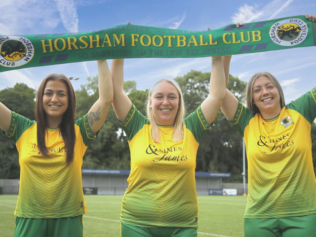 Horsham FC have launched their new home kit for the 2025-26 campaign – with a little help from the club’s volunteers, players, staff and loyal supporters.