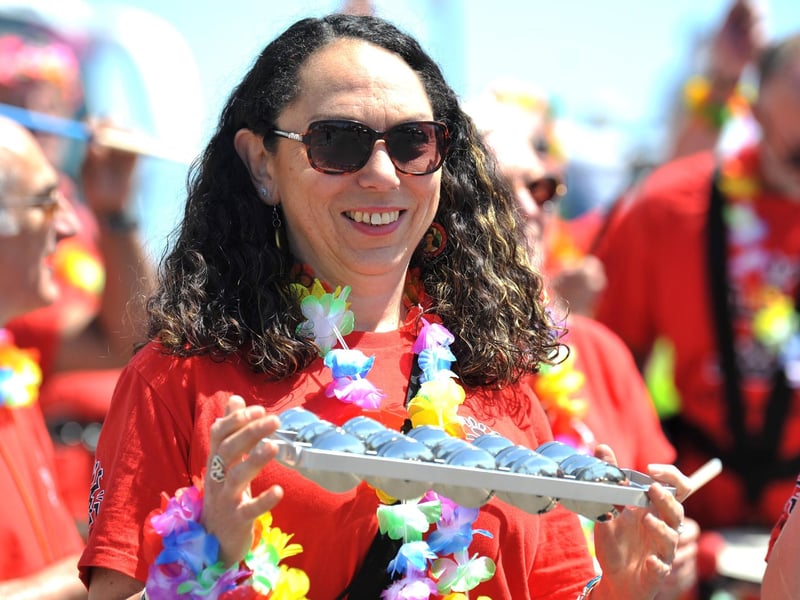 The Bognor Regis carnival returned this year with a Flower Power theme. SR24052801. Pic SR Staff/Nationalworld