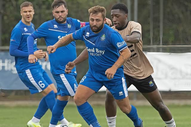 Dale Hayes in action for Selsey against Reigate Priory | Chris Hatton