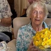 Joan Hancock celebrated her 100th birthday on Saturday, August 19. Picture: Jerry Wynston-richards