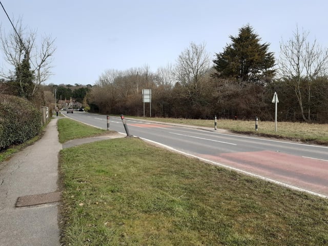 You need to cross the A283
