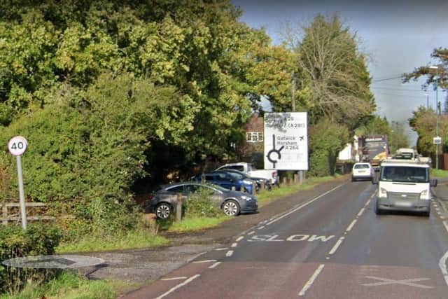A local firefighter has launched a campaign for a cut in the speed limit on roads at Five Oaks from 40 to 30mph