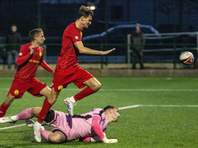 Newhaven went out of the FA Vase in the second round on Saturday, losing 4-1 to Deal Town. Photographer Paul Trunfull was there to catch the action.