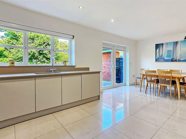 This stunning four-bedroom executive home has come on the market in Littlehampton with Graham Butt priced at £685,000. The detached house was built in St Winefrides Road in 2017 and this is the first time it is being offered to the market since new.