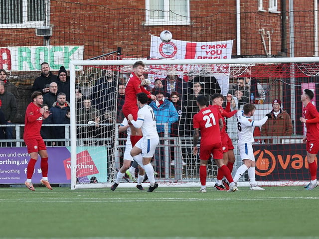 Worthing take on Chelmsford City in the National League South at Woodside Road