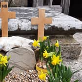 An Easter Garden at St Mary's church
