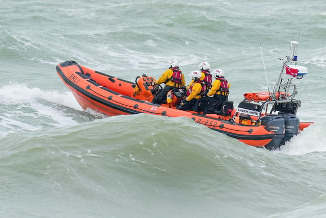 A search and rescue operation was launch after a swimmer went missing early this morning. Picture: Eddie Mitchell