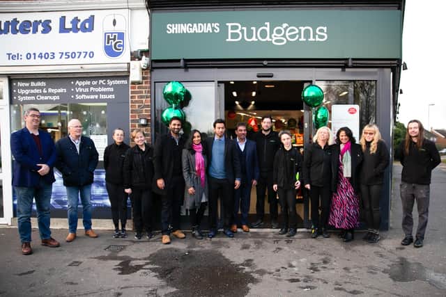 The award-winning store in Caterways, Horsham, has been rebranded and given a major new look