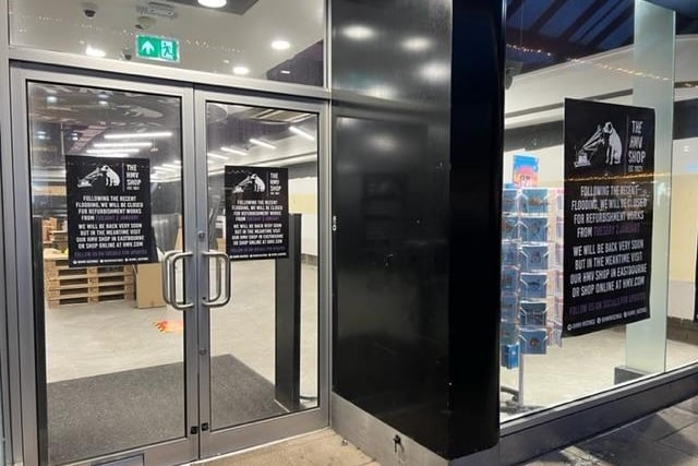 The store in Priory Meadow is currently closed