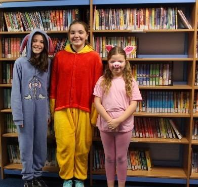 Some of the wonderful costumes for World Book Day at Chesswood Junior School