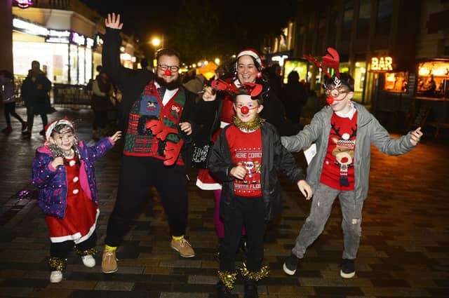Eastbourne Christmas light switch-on (Pic by Jon Rigby)