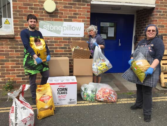 Stonepillow, a charity that provides support to homeless people and the vulnerably housed in Chichester, have celebrated following a cash boost to refurbish their kitchen facility.