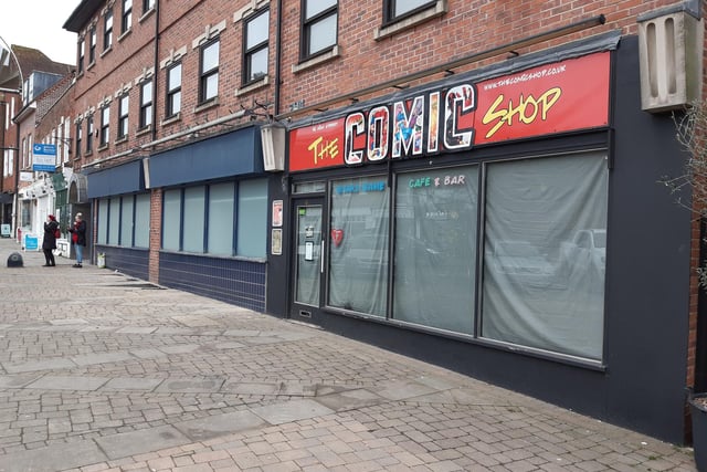 The Comic Shop closed its doors last year