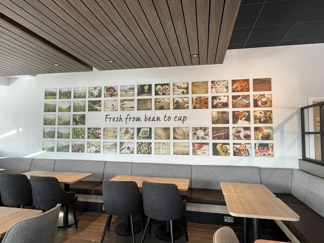 Tim Hortons Chichester: IN PICTURES - sneak peek look at the new fast food store in the city