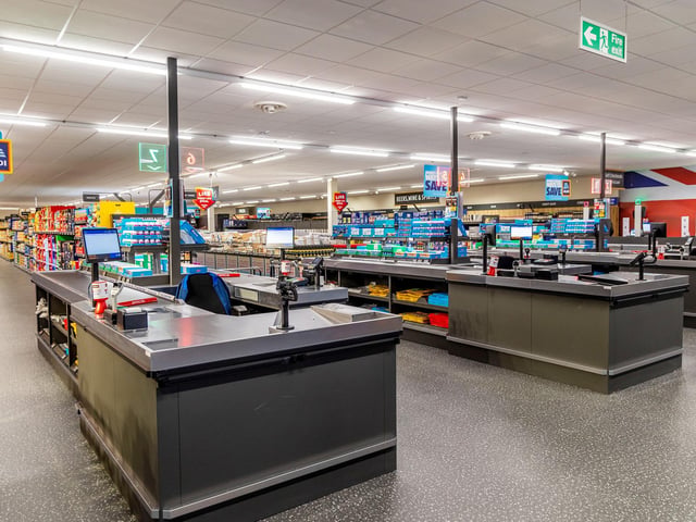 The store on Brooks Road opened its doors on Thursday, October 15
