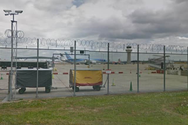 Gatwick Airport is reminding people that it is illegal to fly drones within 5km of the airport. Image: Google Street View