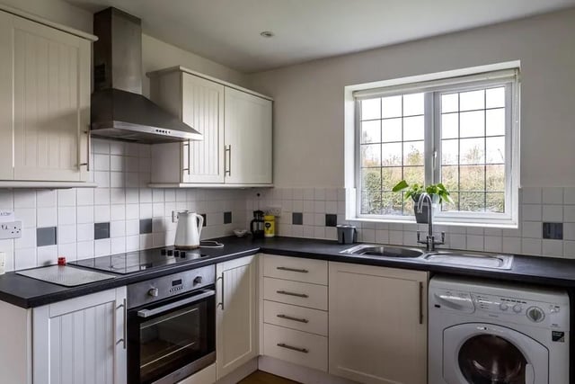 The large kitchen and breakfast room is at the heart of the home