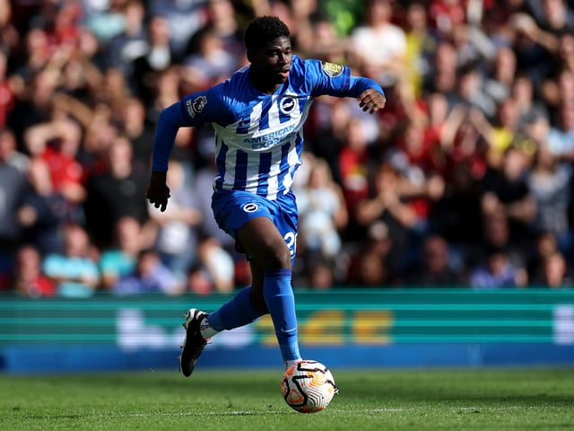 Was dispossessed a couple of times and looked a bit off the pace, but he did create a chance for Brighton by closing down Caicedo.