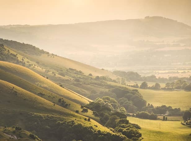 Devil's Dyke at the golden hour