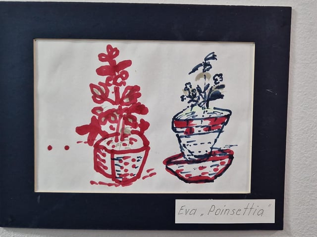The power of art therapy was demonstrated at St Winefrides Residential Home in Littlehampton, as the community was invited in for the annual exhibition