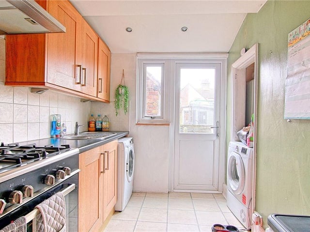 Located close to the railway station and town centre, this property has spacious accommodation over three floors and a large back garden.