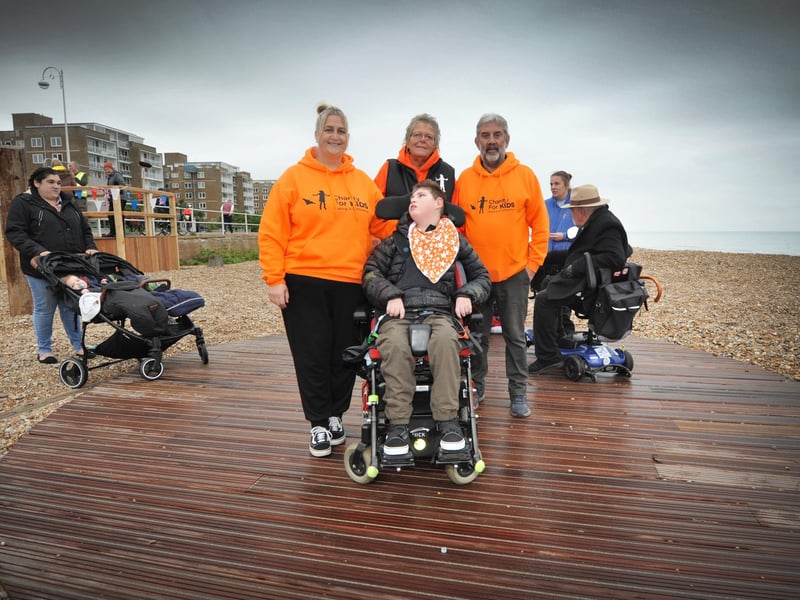 The soft opening of Bexhill Beach Garden on November 9 2024.