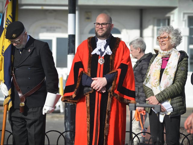 National Covid Day of Reflection in Bexhill on March 9 2025.
