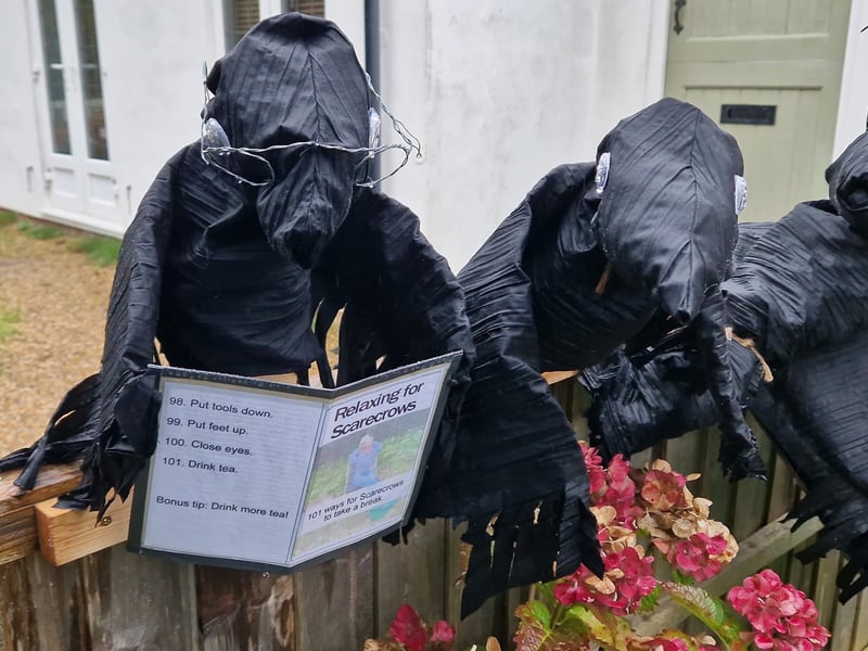 Ferring Scarecrow Festival from October 26 to November 3, 2024, is a feast for the eyes and the senses, with interactive displays and comical scenes to delight and amuse people of all ages. Purchase a map for £1 at The Orange Tree and support the fundraising for The Community Dementia Hive at Beehive Care in Ferring.