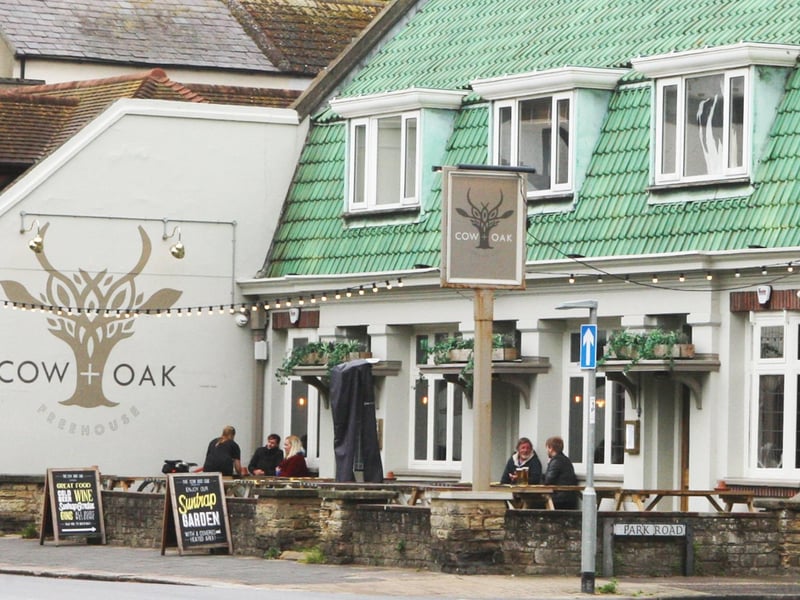 The Cow and Oak is a popular pub