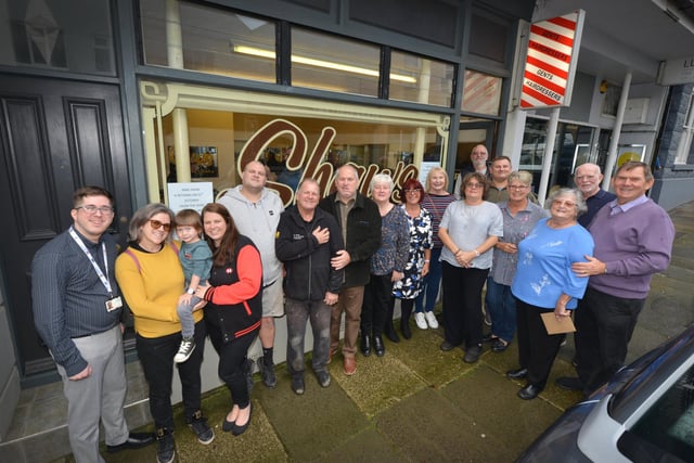 Shaw's hairdressers, Norman Road, St Leonards, is closing its doors after 78 years of trading. Pictured: A family group photo.