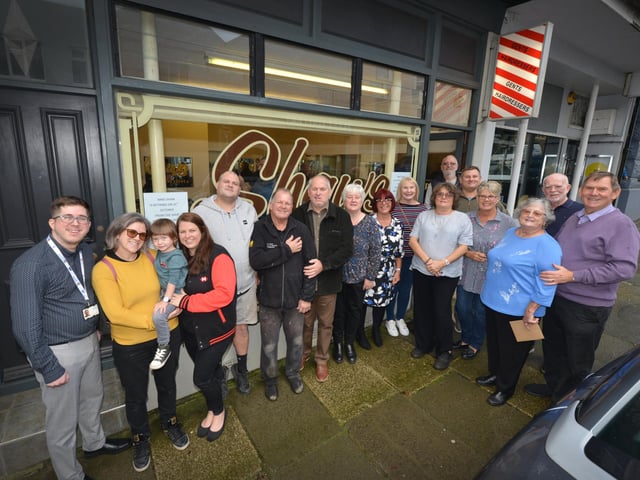 Shaw's hairdressers, Norman Road, St Leonards, is closing its doors after 78 years of trading. Pictured: A family group photo.