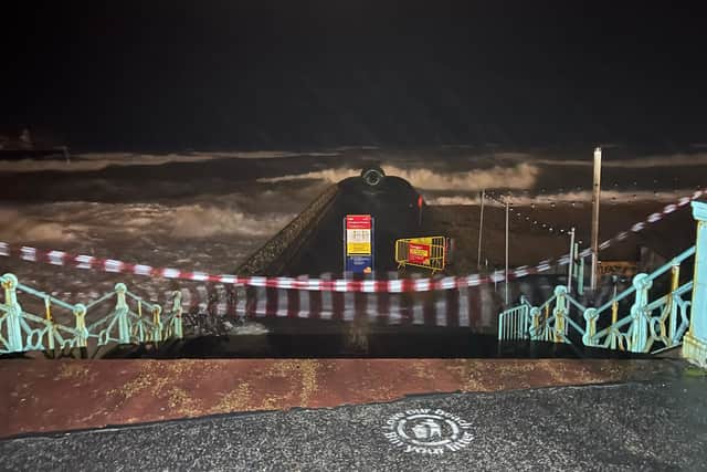 Storm Ciarán hit Sussex in the early hours of November 2 morning. Picture by Eddie Mitchell