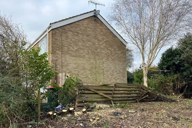 Crawley resident complains about ‘8ft wide hole’ in garden fence after council removes thorn branches