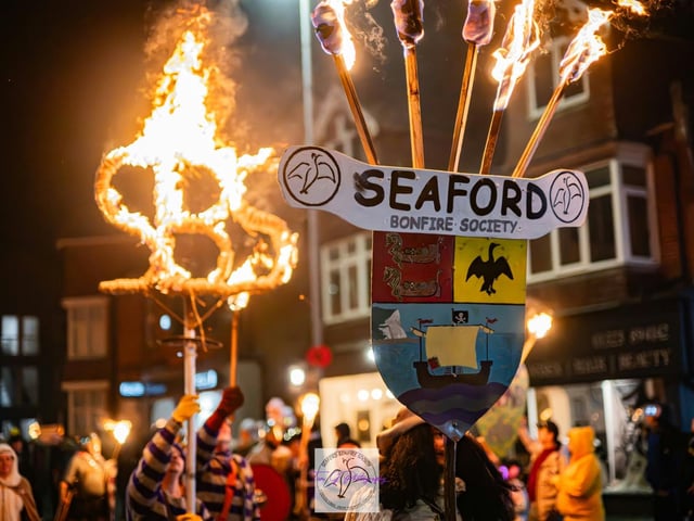 The event featured torchlit processions, a bonfire and a grand fireworks finale